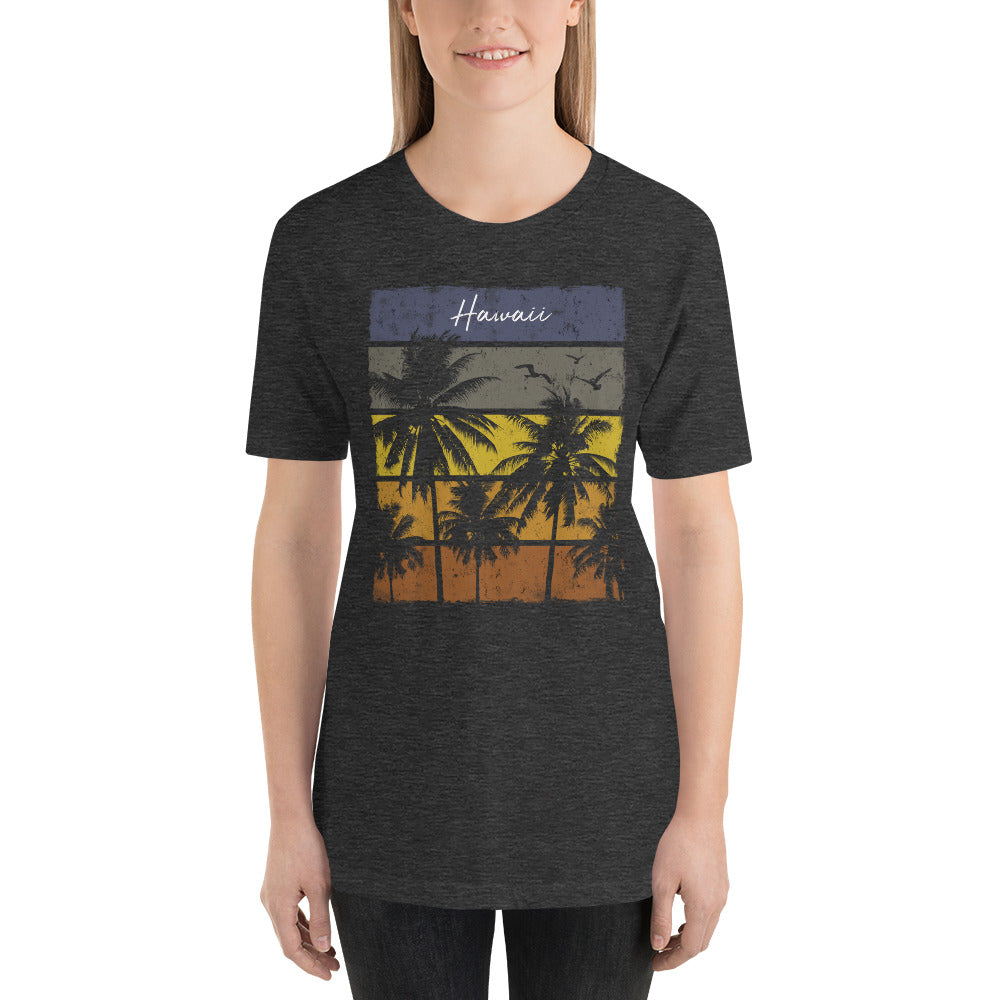 Retro Hawaii Unisex T-Shirt Beach Vacation Souvenir