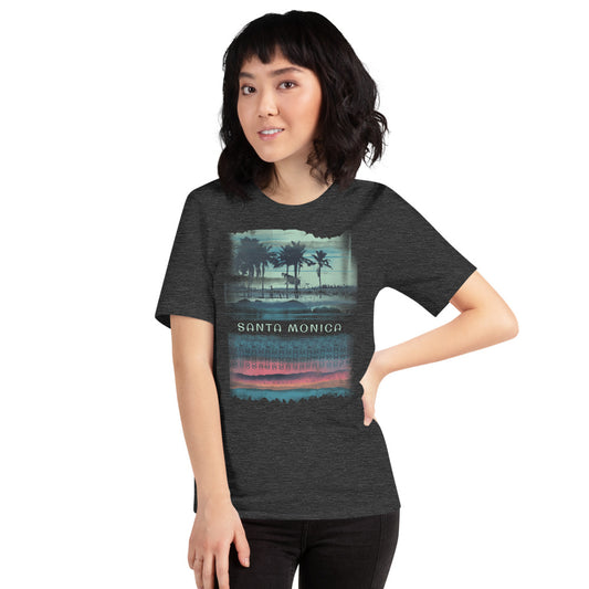 Santa Monica California Beach Vacation Souvenir Unisex T-Shirt