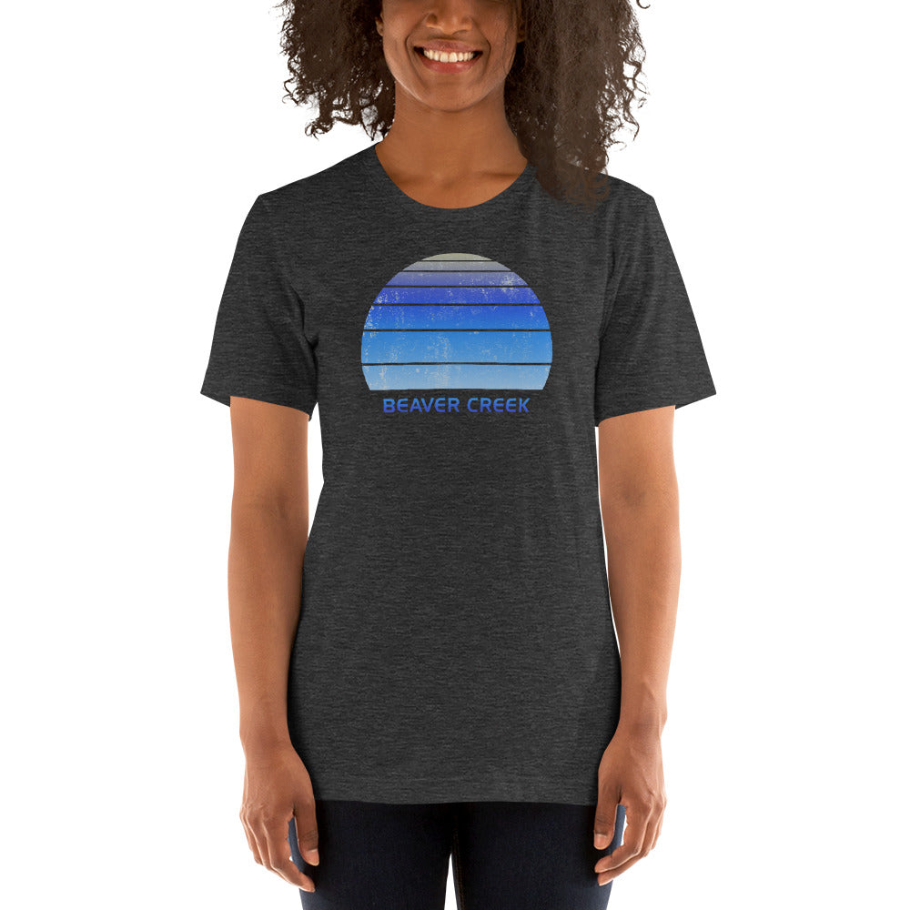 Retro Beaver Creek Colorado Ski Skiing Fan Unisex T-Shirt