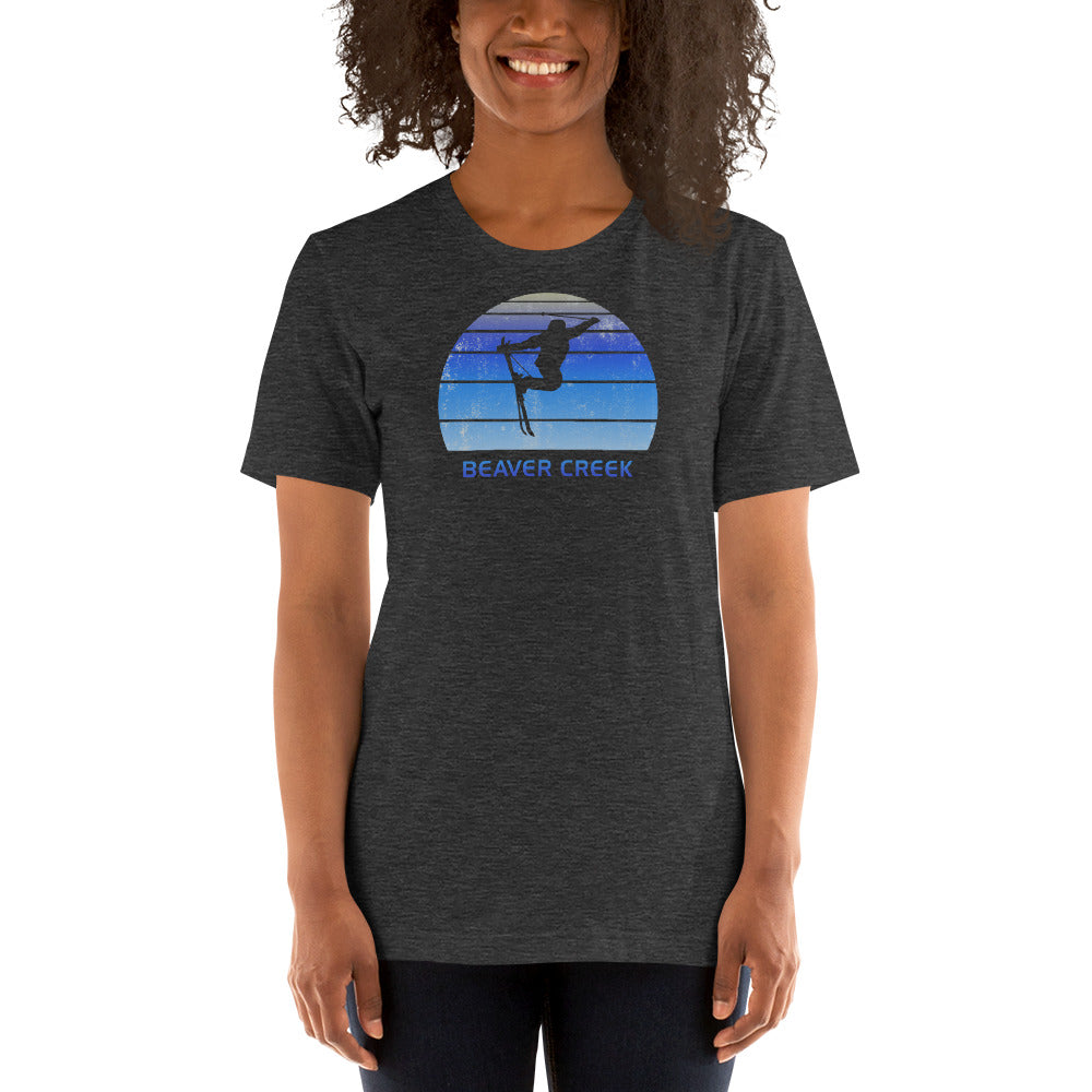 Retro Beaver Creek Colorado Skiing Fan Unisex T-Shirt