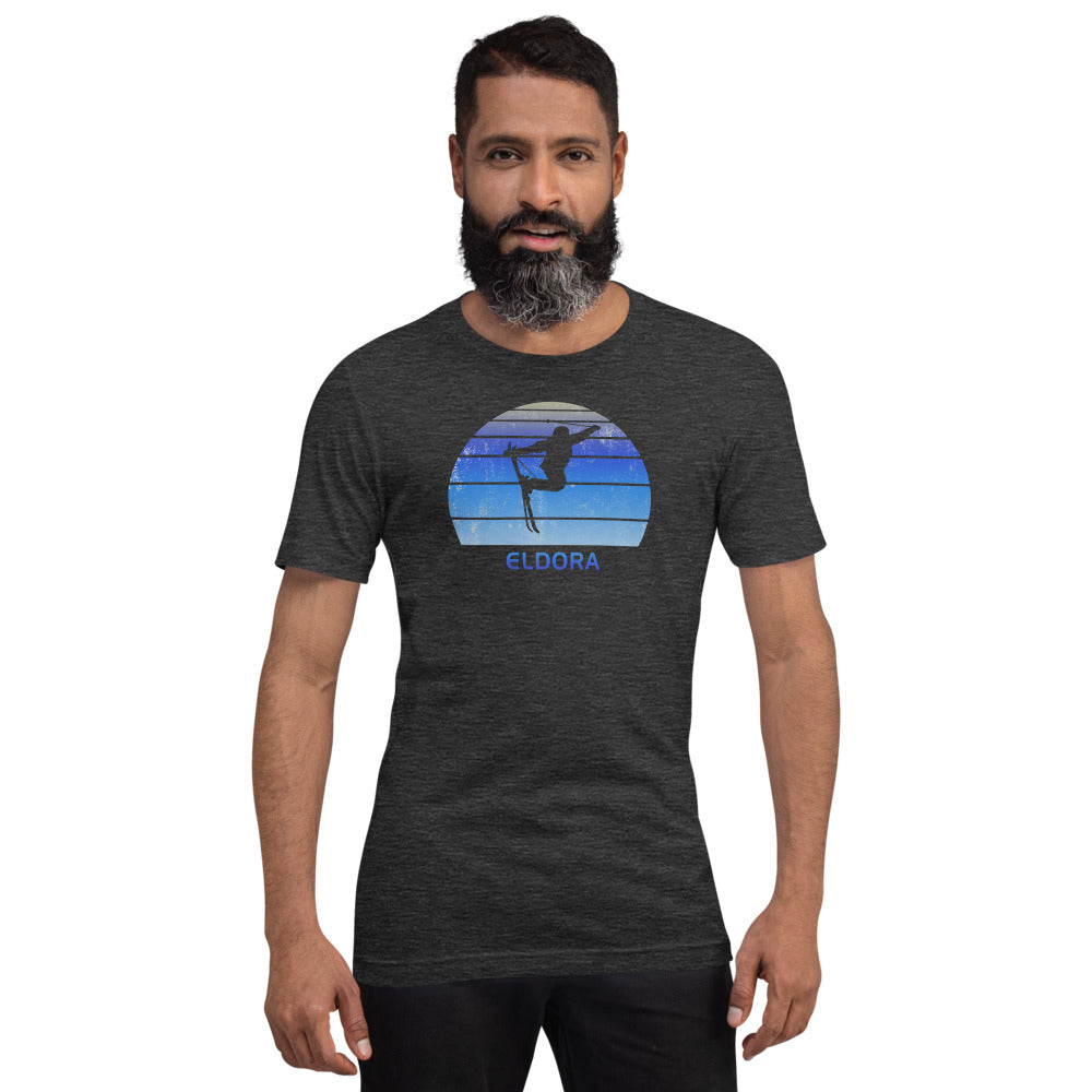 Retro Eldora Colorado Skiing Fan Unisex T-Shirt