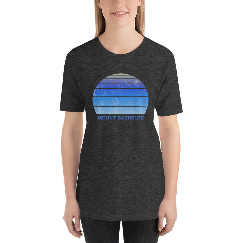 Retro Mount Bachelor Ski Skiing Fan Unisex T-Shirt