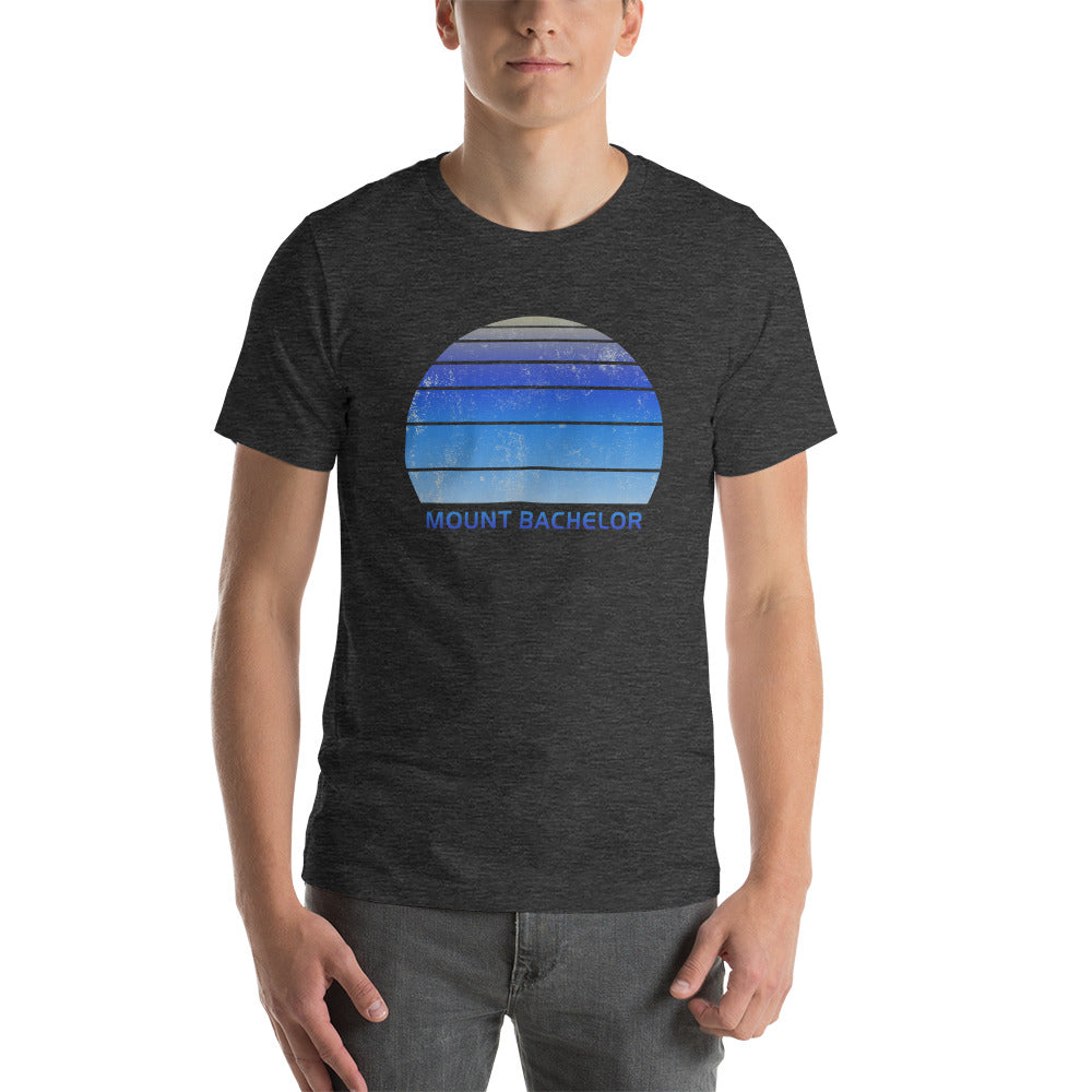 Retro Mount Bachelor Ski Skiing Fan Unisex T-Shirt