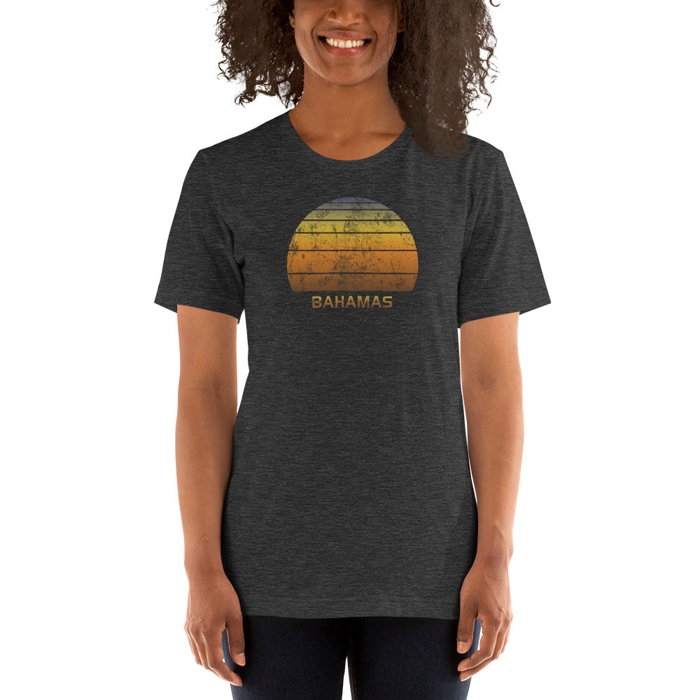 Retro Bahamas  Beach Vacation Souvenir Unisex T-Shirt