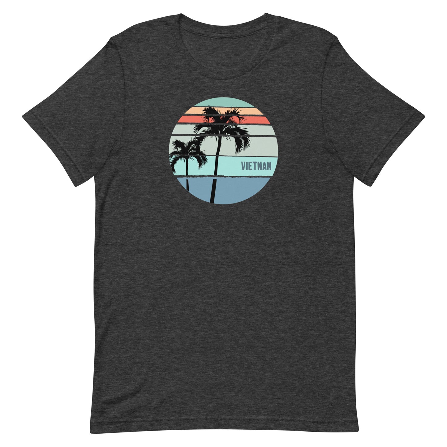 Cool Vietnam Palm Tree Vacation Souvenir Unisex T-Shirt