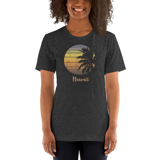 Vintage Hawaii Unisex T-Shirt Hawaiian Beach Vacation Souvenir