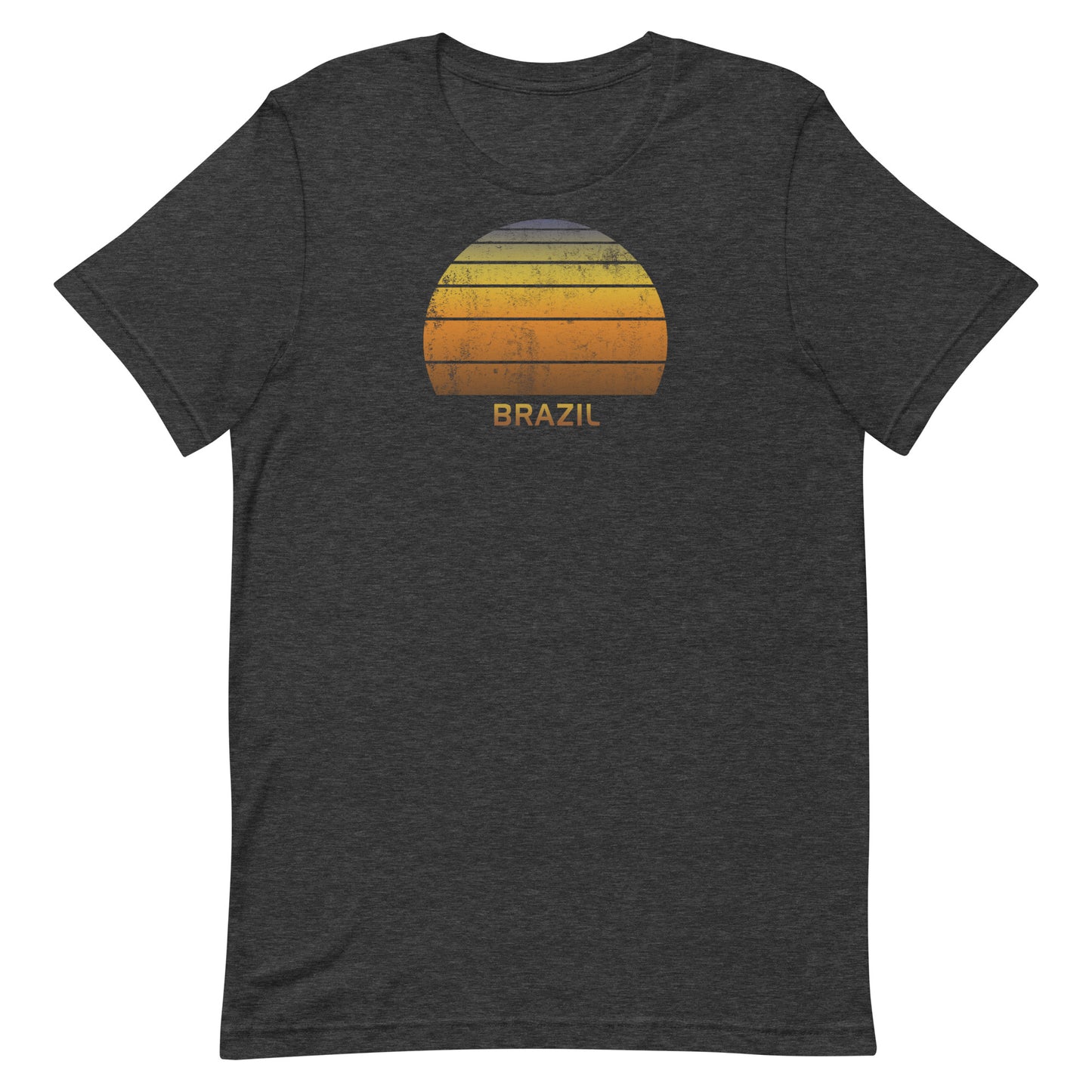 Retro Brazil Vacation Souvenir Sunset Unisex T-Shirt