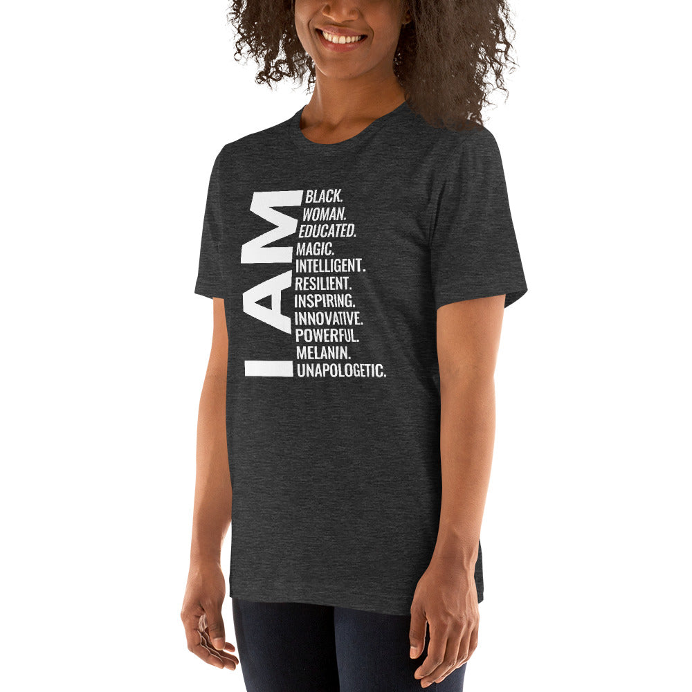 Black Women African American Pride Quote Unisex T-Shirt