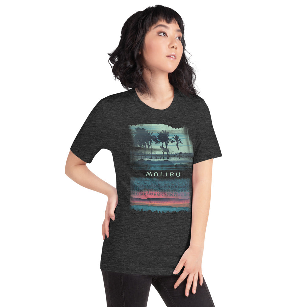 Malibu California Beach Vacation Souvenir Unisex T-Shirt