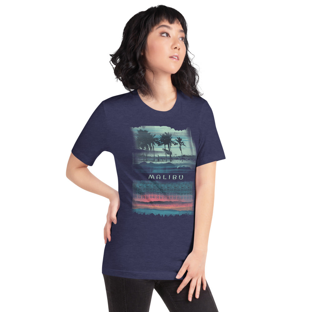 Malibu California Beach Vacation Souvenir Unisex T-Shirt