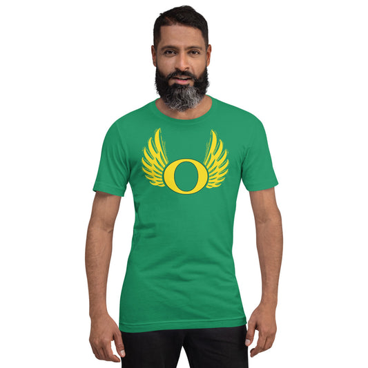 Oregon Letter O College Football Fan Unisex T-Shirt