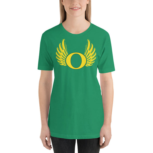 Oregon Letter O College Football Fan Unisex T-Shirt