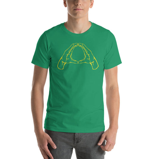Oregon O Hand Sign Football Gesture Fan Unisex T-Shirt