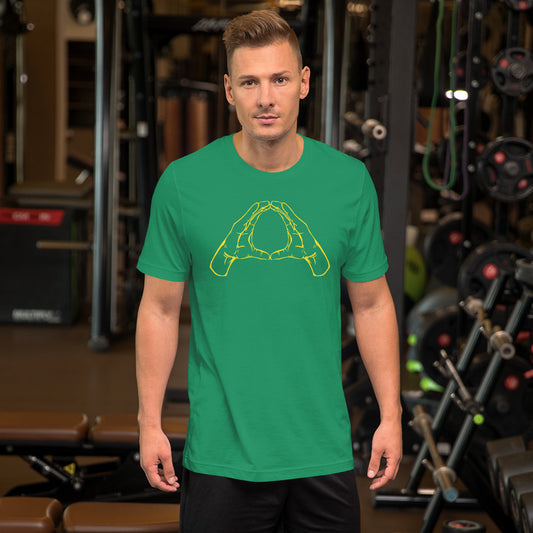 Oregon O Hand Sign Football Gesture Fan Unisex T-Shirt
