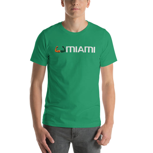 Miami 305 Area Code Native College Football Fan Unisex T-Shirt