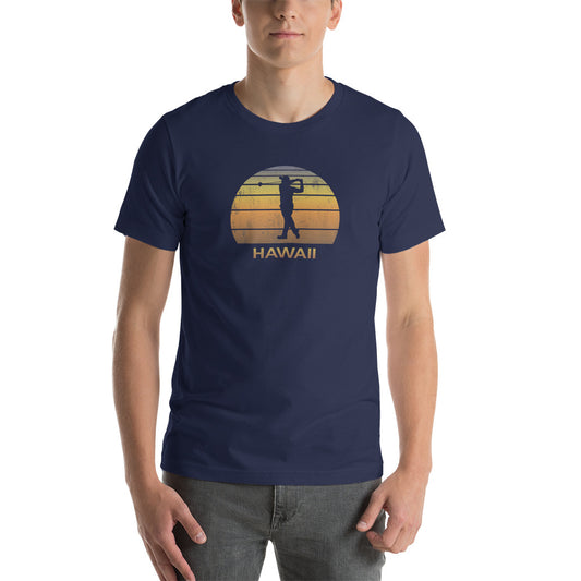 Hawaii Golf Fan Golfer Unisex T-Shirt