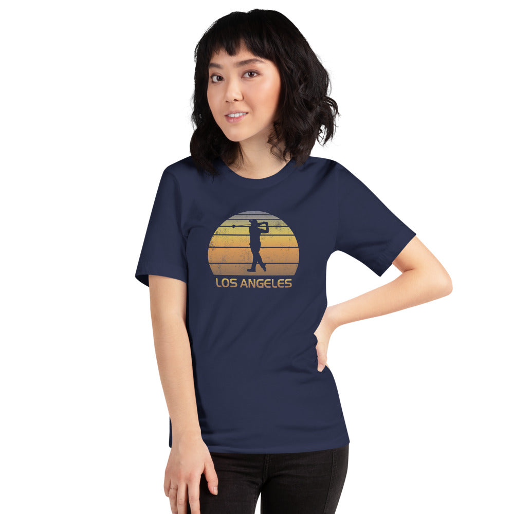 Los Angeles California Golf Fan LA Golfer Unisex T-Shirt