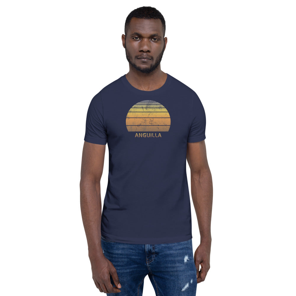 Retro Anguilla  Beach Vacation Souvenir Unisex T-Shirt