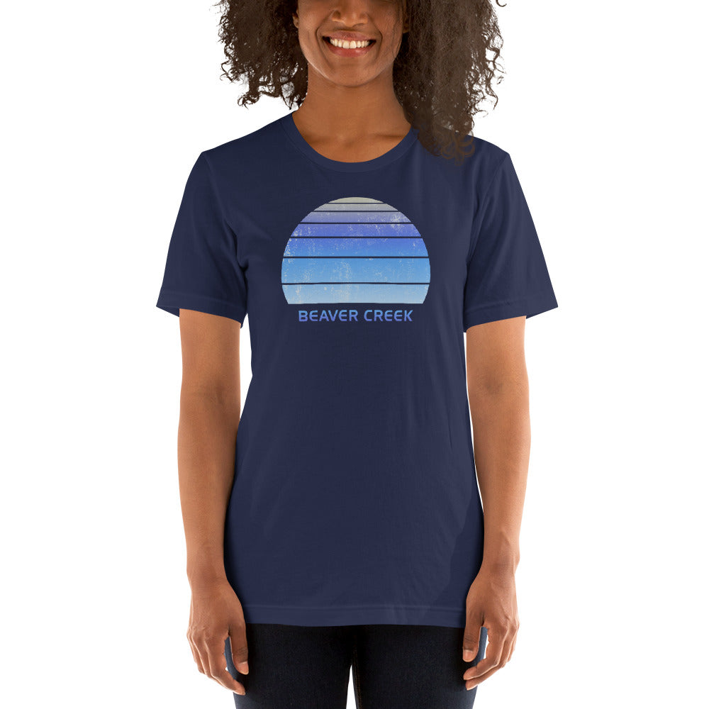 Retro Beaver Creek Colorado Ski Skiing Fan Unisex T-Shirt