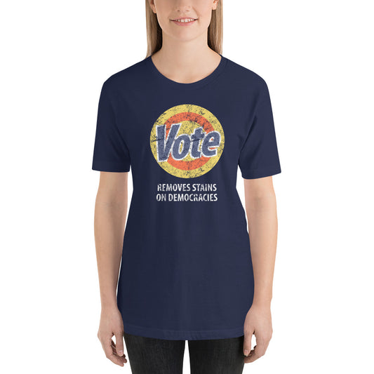Vote Parody Political Democrats Funny Anti Trump Joke Unisex T-Shirt