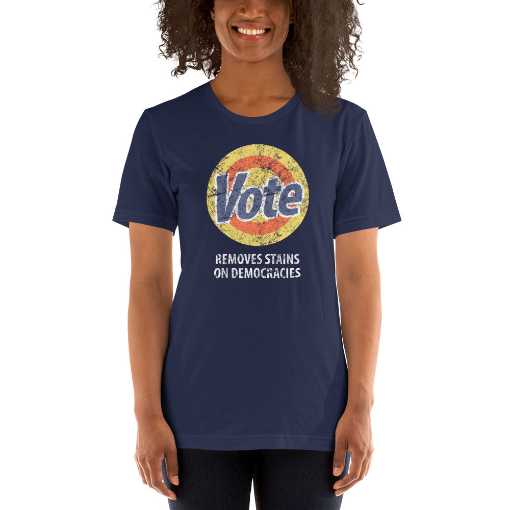 Vote Parody Political Democrats Funny Anti Trump Joke Unisex T-Shirt