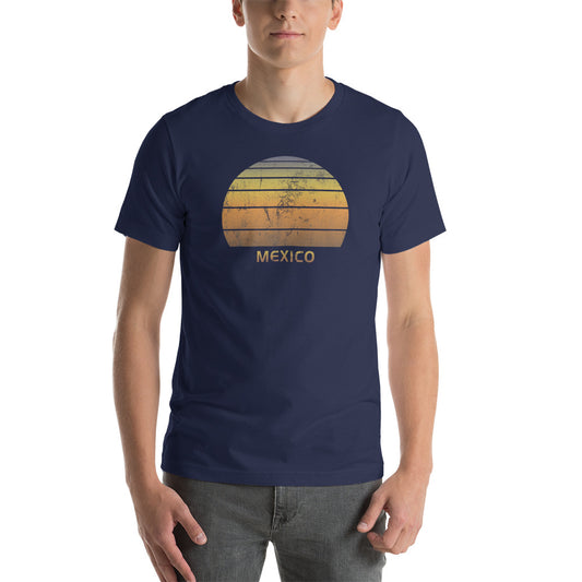 Retro Mexico Mexican Beach Vacation Souvenir Unisex T-Shirt