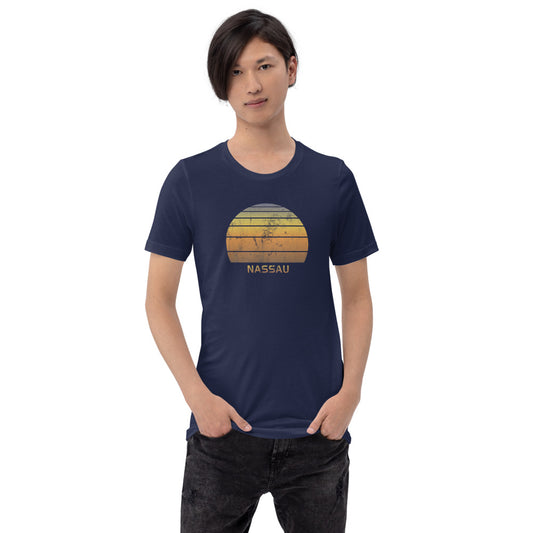 Retro Nassau Bahamas Beach Vacation Souvenir Unisex T-Shirt