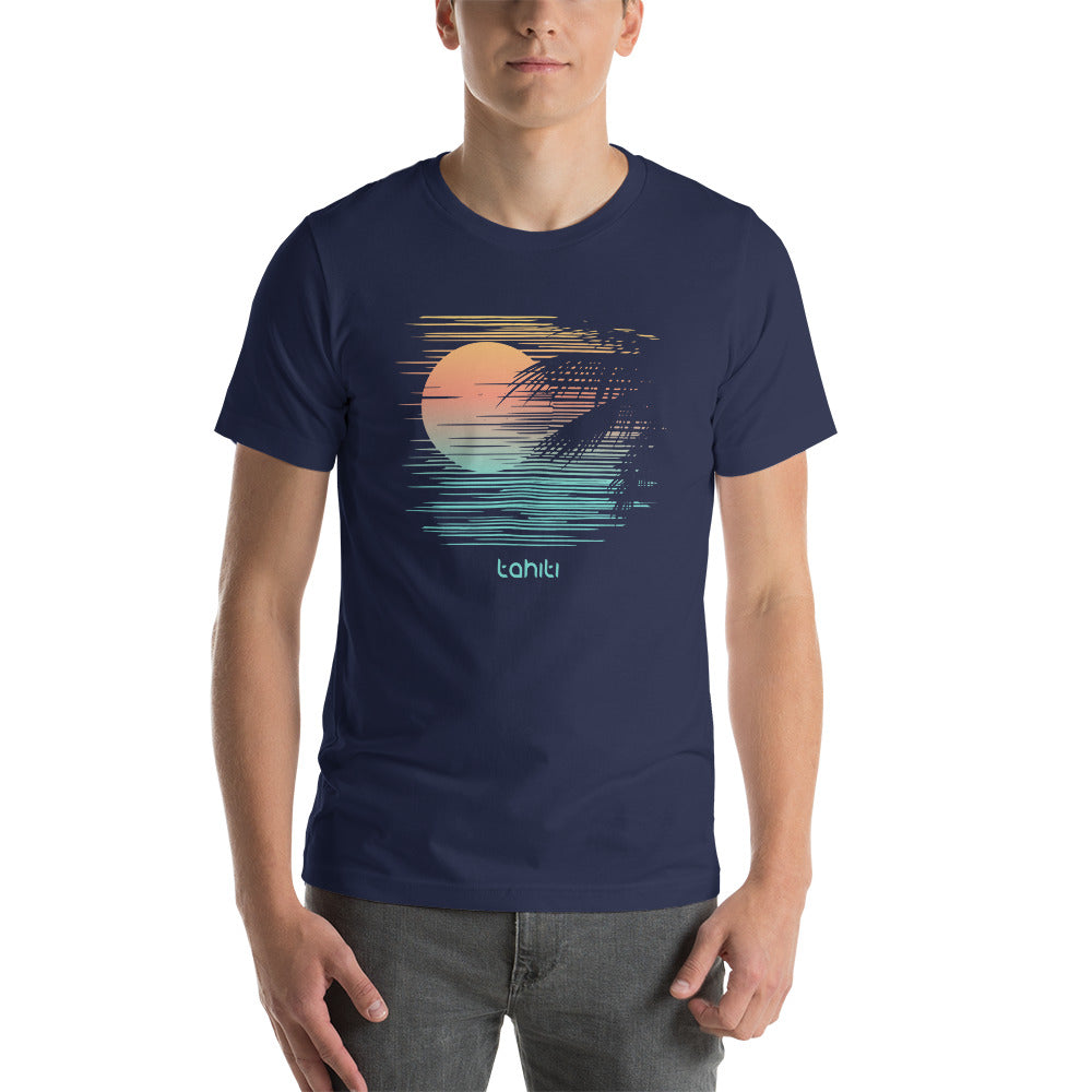 Tahiti French Polynesia Vacation Souvenir Artistic Unisex T-Shirt