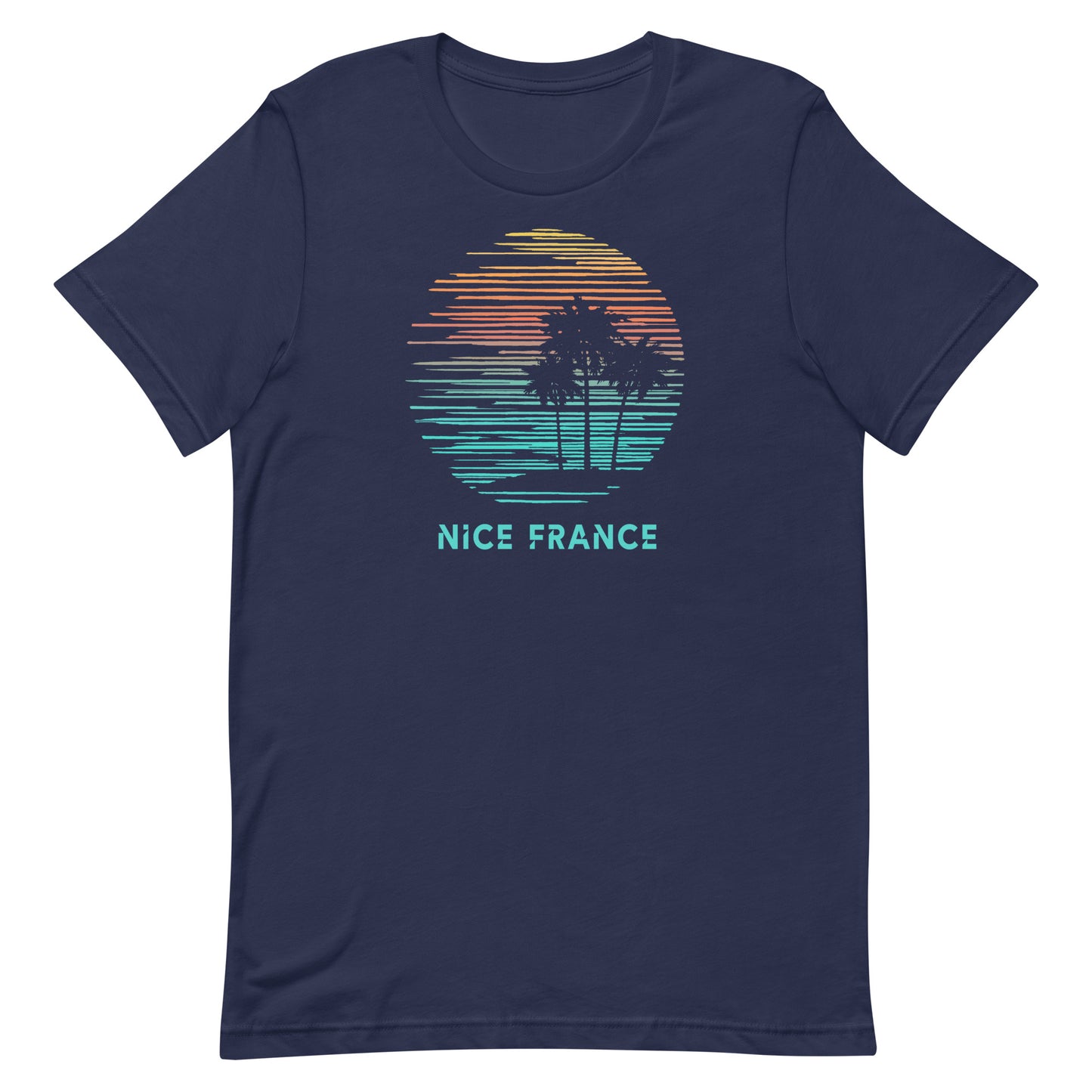 Nice France Souvenir Vacation Artistic Unisex T-Shirt