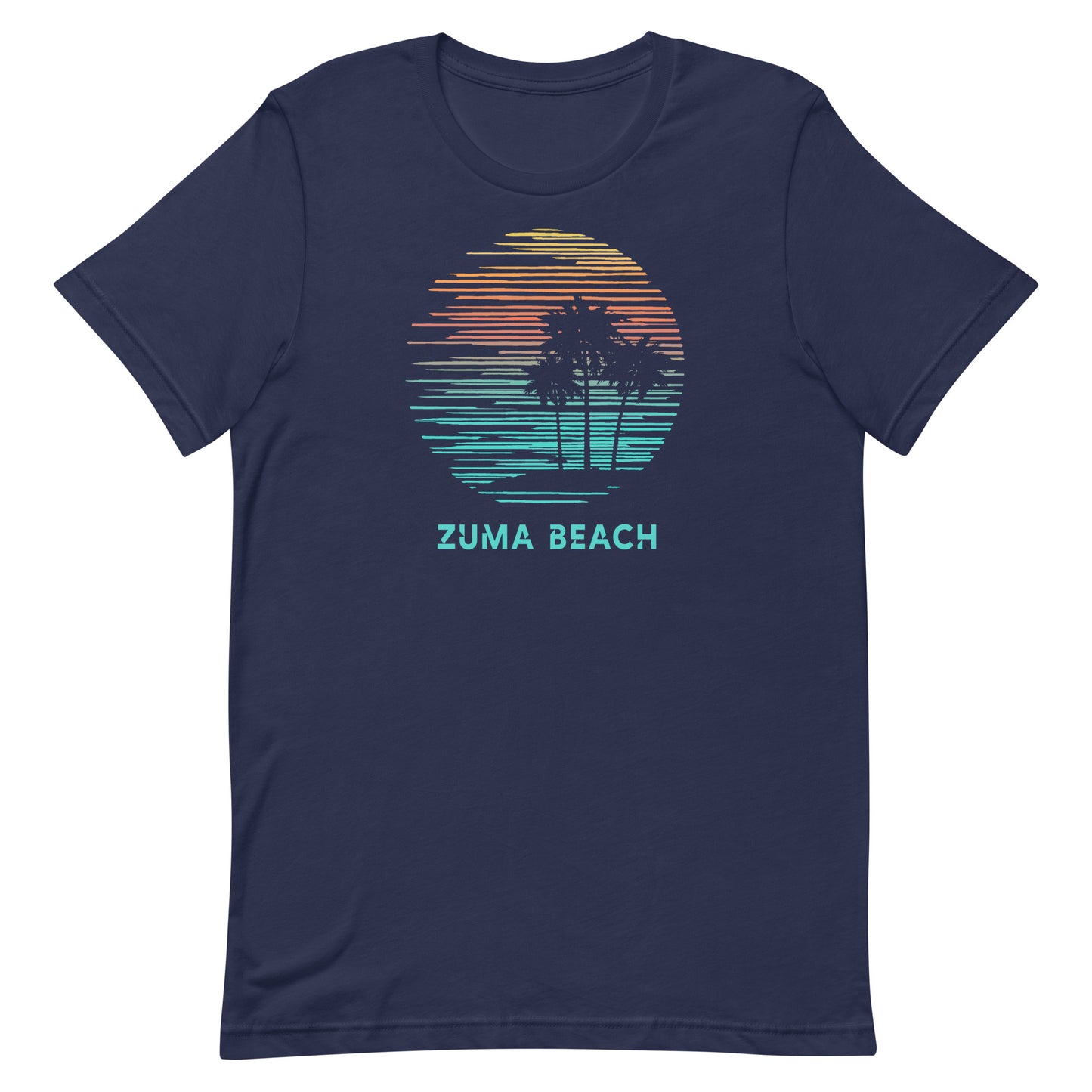 Zuma Beach California Souvenir Vacation Artistic Unisex T-Shirt