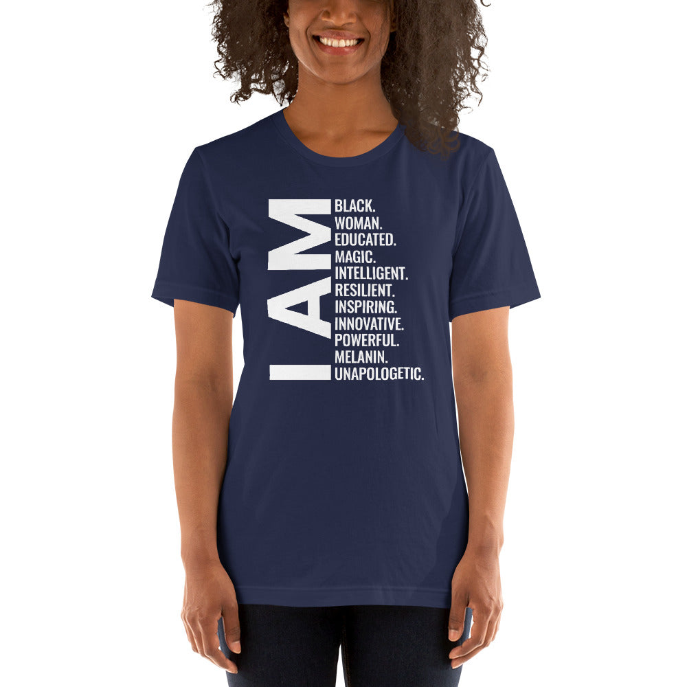 Black Women African American Pride Quote Unisex T-Shirt