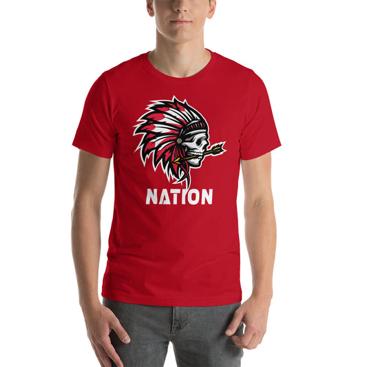 Chief Nation Football Fan Indian Unisex T-Shirt