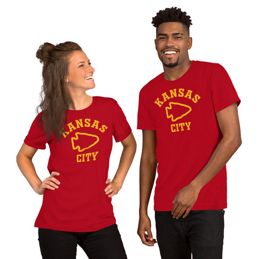 Indian Chief Nation Football Fan Unisex T-Shirt