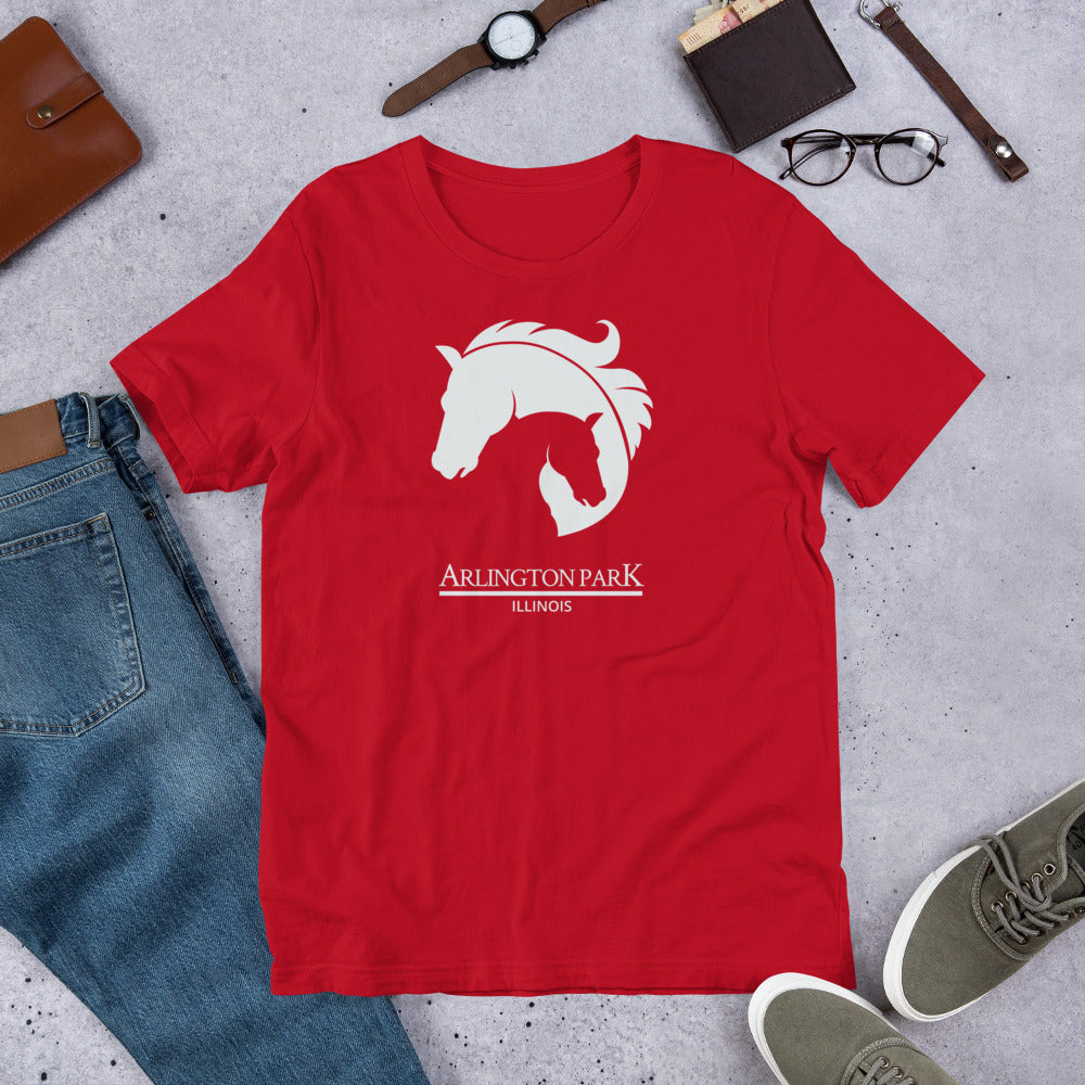 Cool Arlington Park Horse Racing Track Derby Fans Unisex T-Shirt