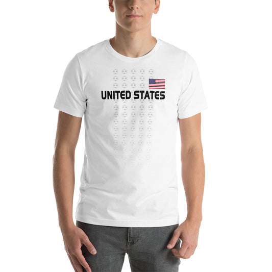 USA National Soccer Football Team American Fan Unisex T-Shirt