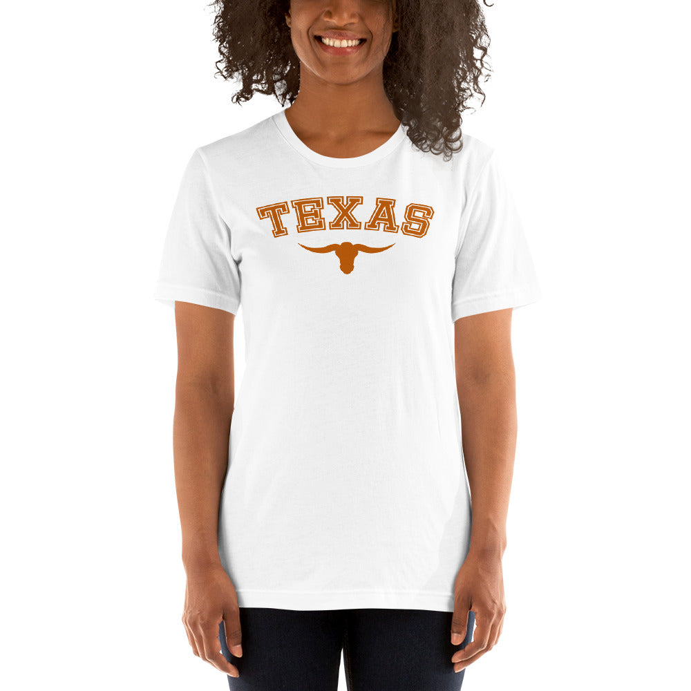 State Of Texas Fan Long Horn College Football Unisex T-Shirt