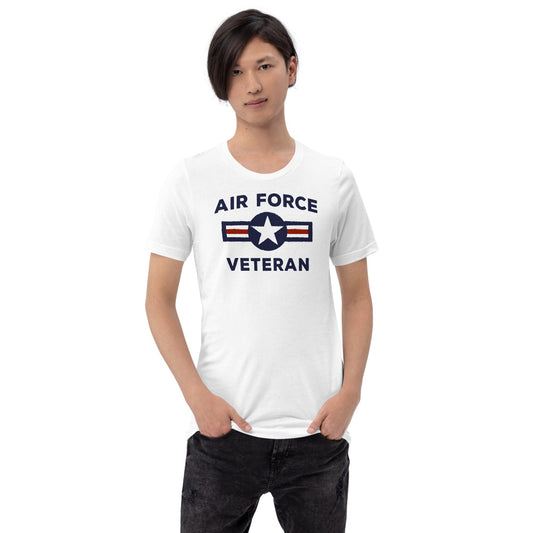 U.S. Air Force Military Service Active Retired Veteran Appreciation Unisex T-Shirt