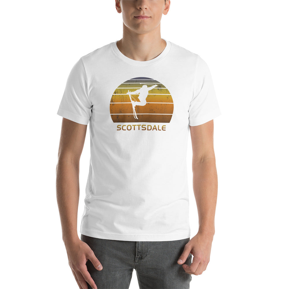 Funny Ski Scottsdale Arizona Skiing Joke Unisex T-Shirt