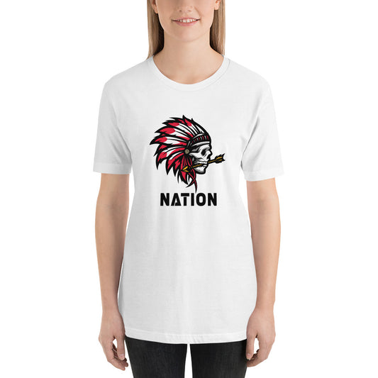 Indian Chief Nation Football Fan Unisex T-Shirt