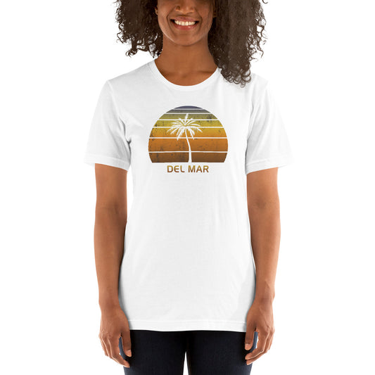 Vintage Del Mar California Beach Sunset Unisex T-Shirt