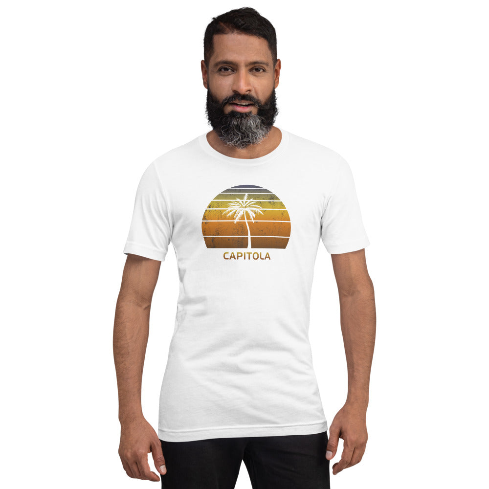 Vintage Capitola California Beach Sunset Unisex T-Shirt