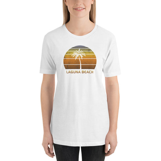 Vintage Laguna Beach California Sunset Unisex T-Shirt