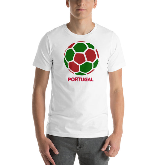 Portugal National Soccer Team Football Pride Country Flag Unisex T-Shirt