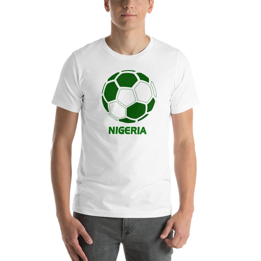 Nigeria National Soccer Team Football Pride Country Flag Unisex T-Shirt