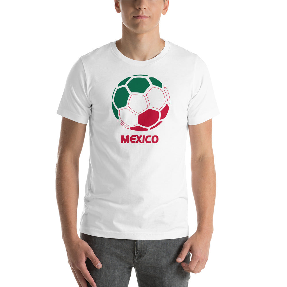 Mexico National Soccer Team Football Pride Country Flag Unisex T-Shirt