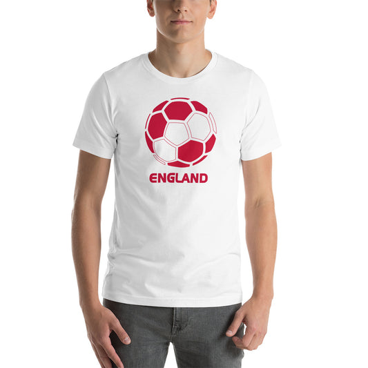 England National Soccer Team Football Pride Country Flag Unisex T-Shirt