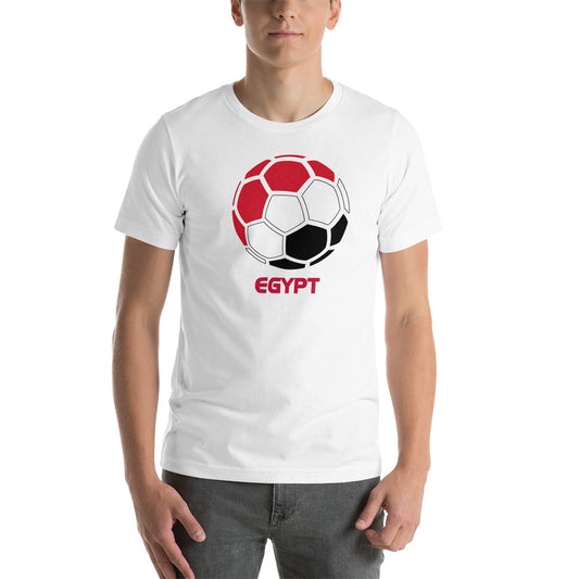 Egypt National Soccer Team Football Pride Country Flag Unisex T-Shirt