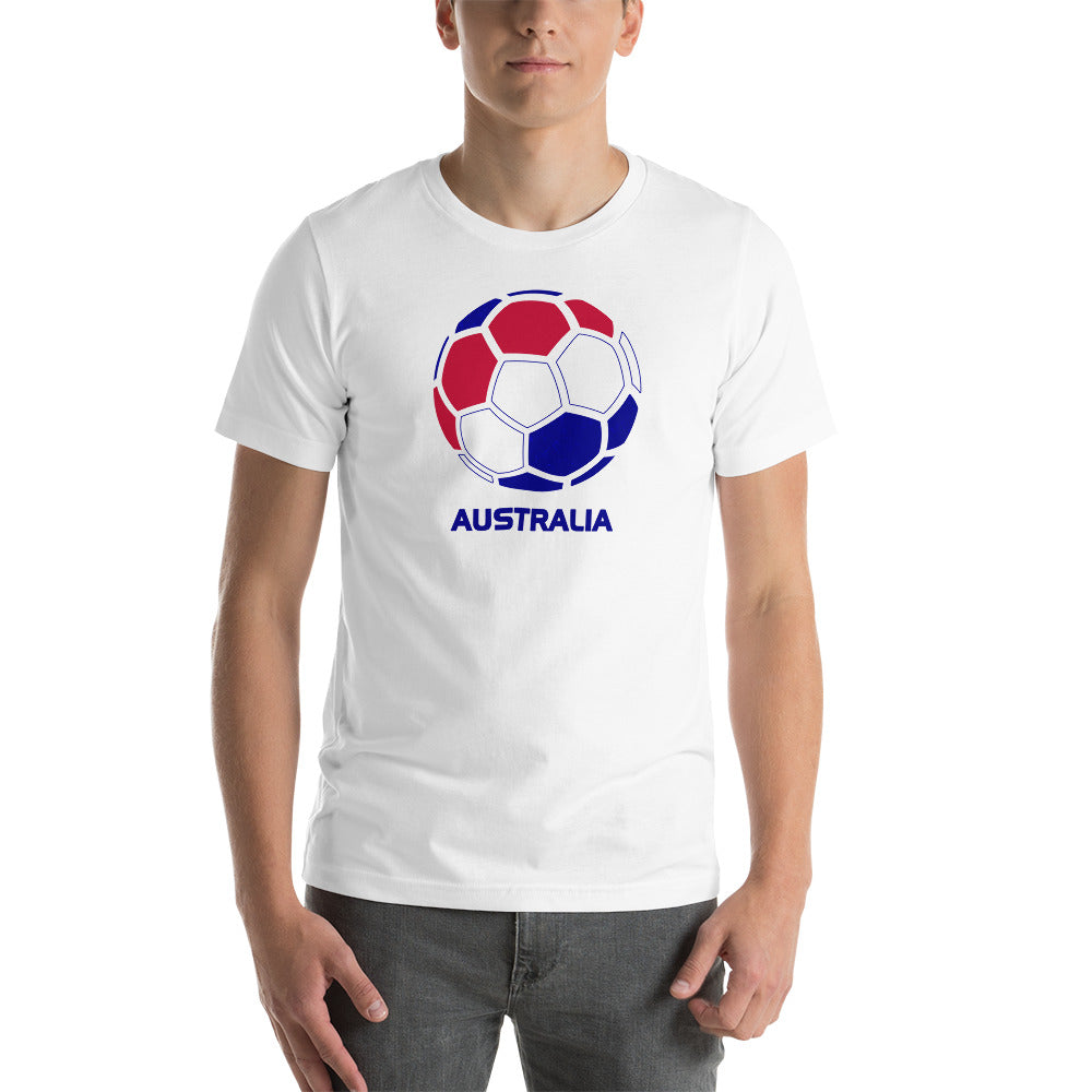 Australia National Soccer Team Football Pride Country Flag Unisex T-Shirt