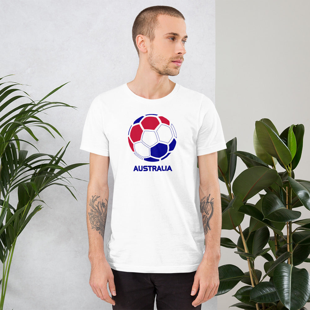 Australia National Soccer Team Football Pride Country Flag Unisex T-Shirt