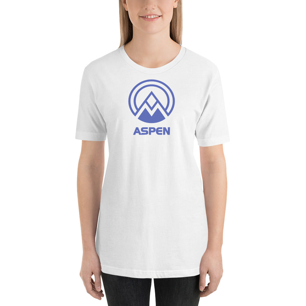 Aspen Colorado Skiing Snowboarding Fan Unisex T-Shirt